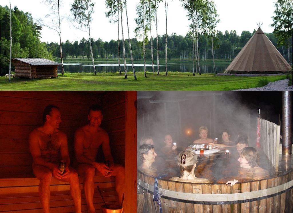 Вилла Ratt O Roder Stugby & Konferens Djuras Экстерьер фото